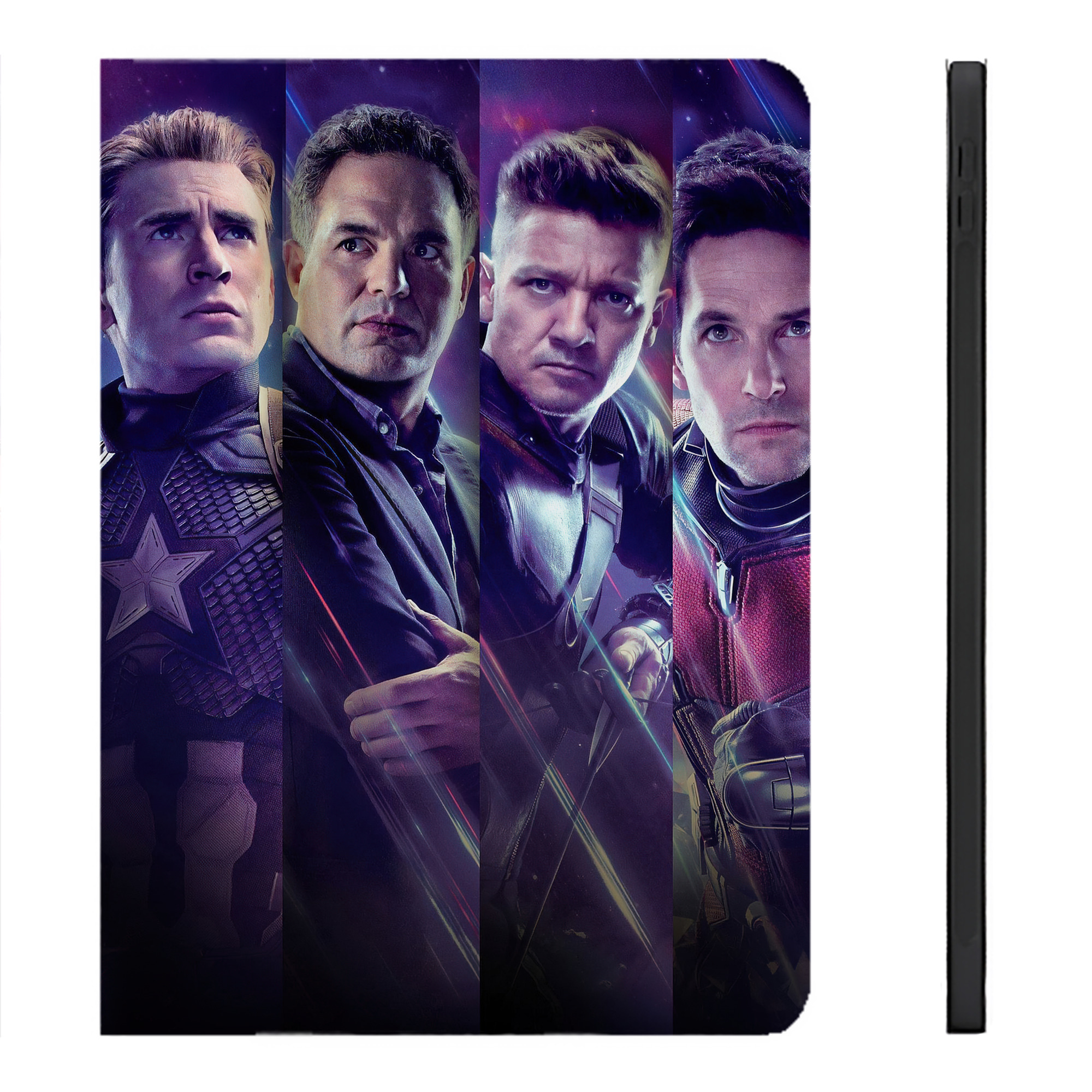 （画像用） アベンジャーズ The Avengers IPadケース ペンホルダー付き ブックスタイルデザイン